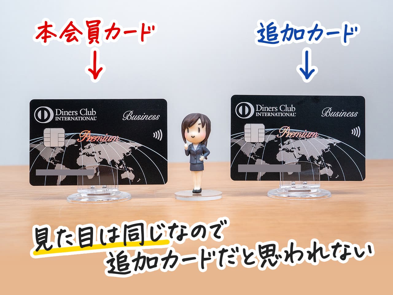 ダイナースクラブビジネスプレミアムカードの追加カード