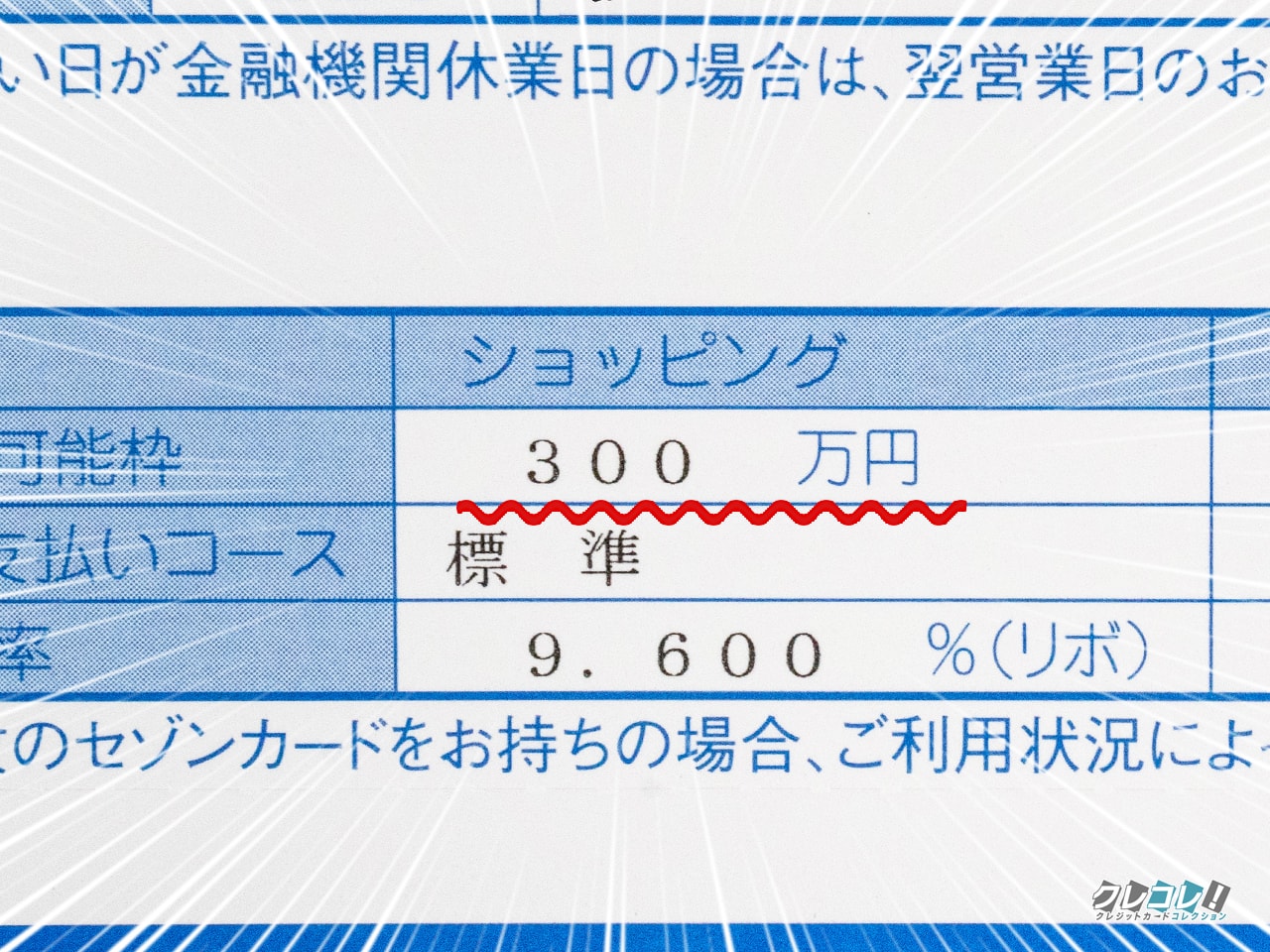 セゾンゴールドアメックスの限度額