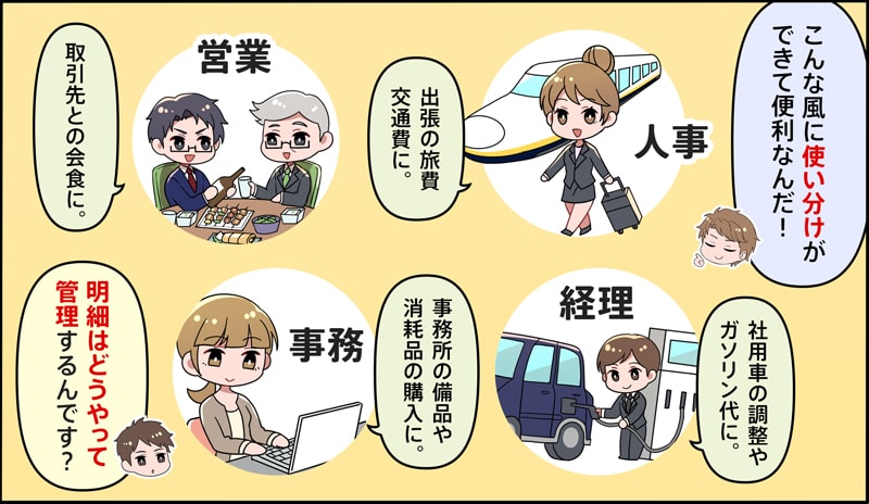 利用限度額を追加カード毎に設定できると便利