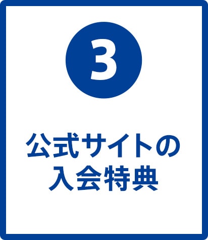 公式サイトのキャンペーン