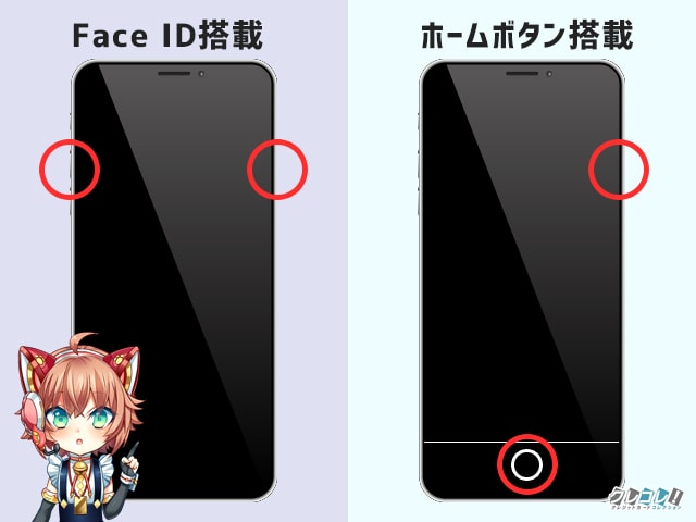 iPhoneのスクショの撮り方