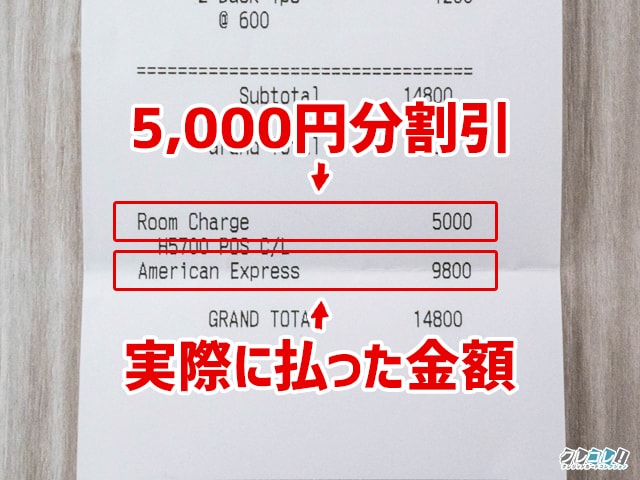 セゾン ローズゴールド アメリカン エキスプレスカード お食事券 1万円分