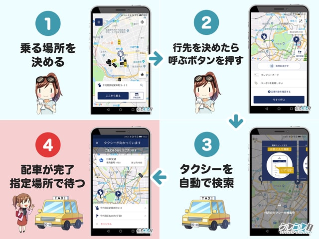 japan taxiの使い方まとめ