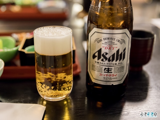 ビールも選択できる