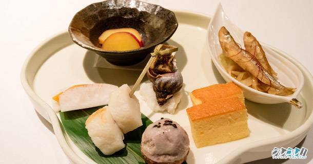 前菜:季節の前菜盛り合わせ