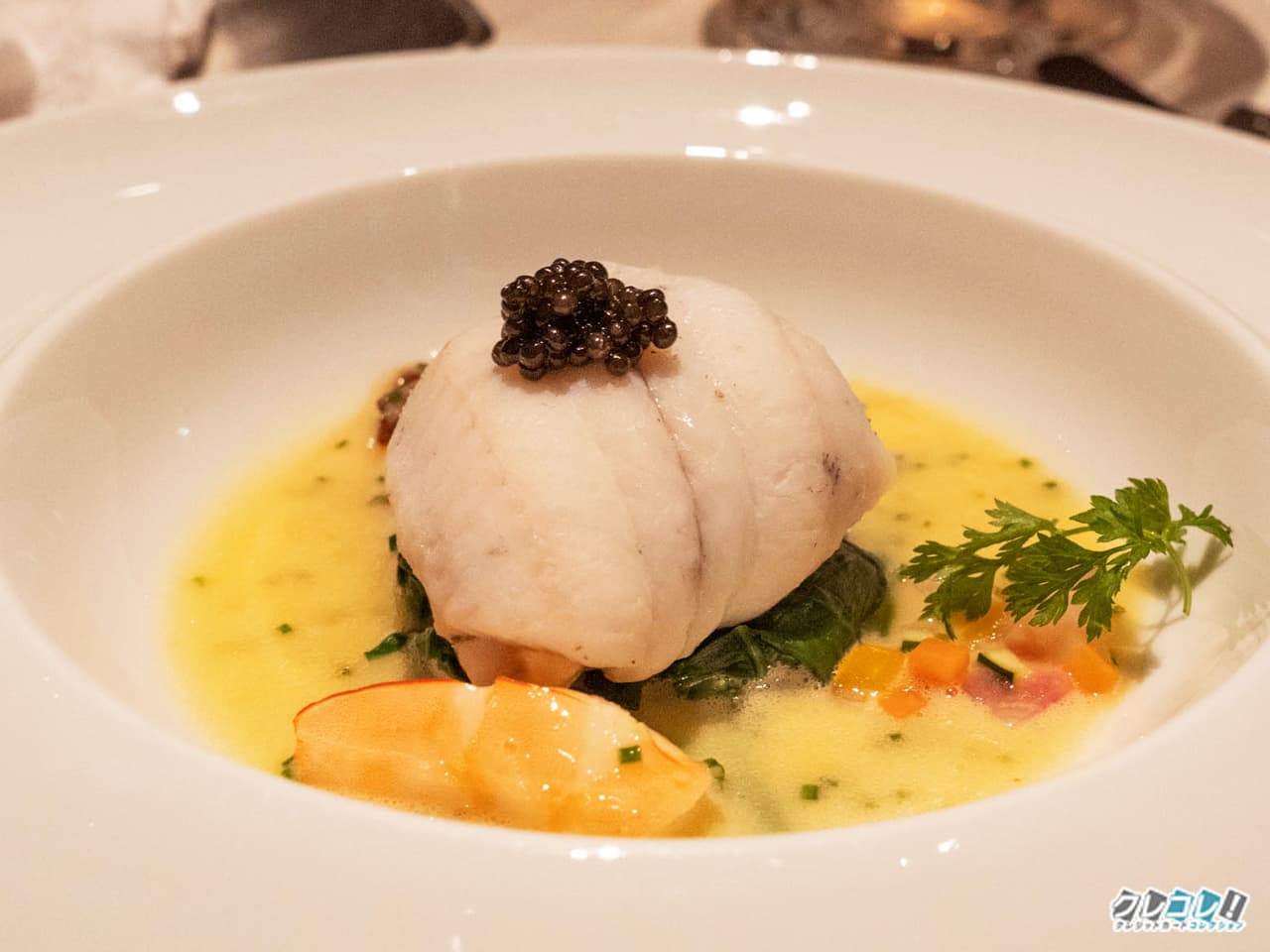 舌平目のクッション仕立て エシャロット香るバターソース ~偉大なる先輩へのオマージュ~