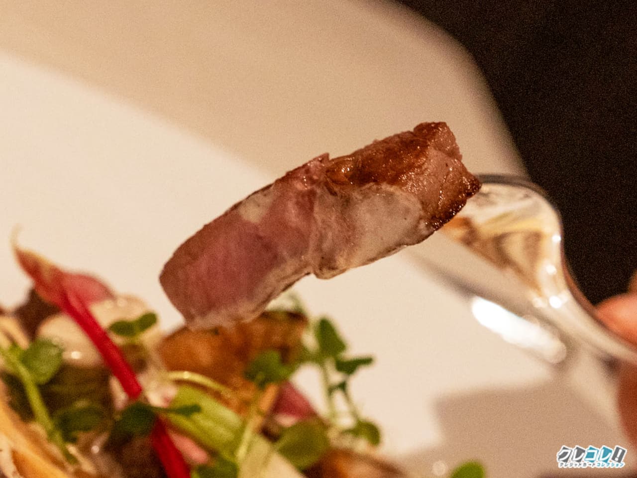 国産牛ロースステーキ 秋の温野菜 シャンピニオンソースとマデラソース ~多くのお客様から支持された秀逸のソース~