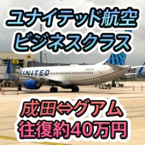 ユナイテッド航空のビジネスクラスに乗ってみた！座席の広さや機内食はどうだった？